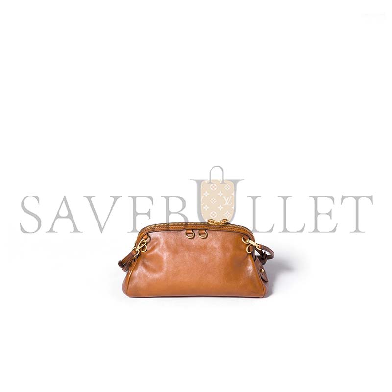 MIU MIU CAPRICE LEATHER CLUTCH 5BF131 (24*14*8.5cm)